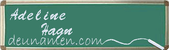 Adeline Hagn Visitenkarte